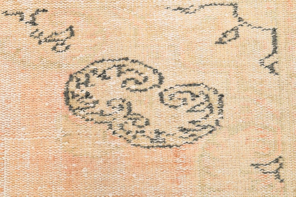 Dywan 185x310 cm, pomarańczowy, wełna, Turcja, lata 60. - 219088