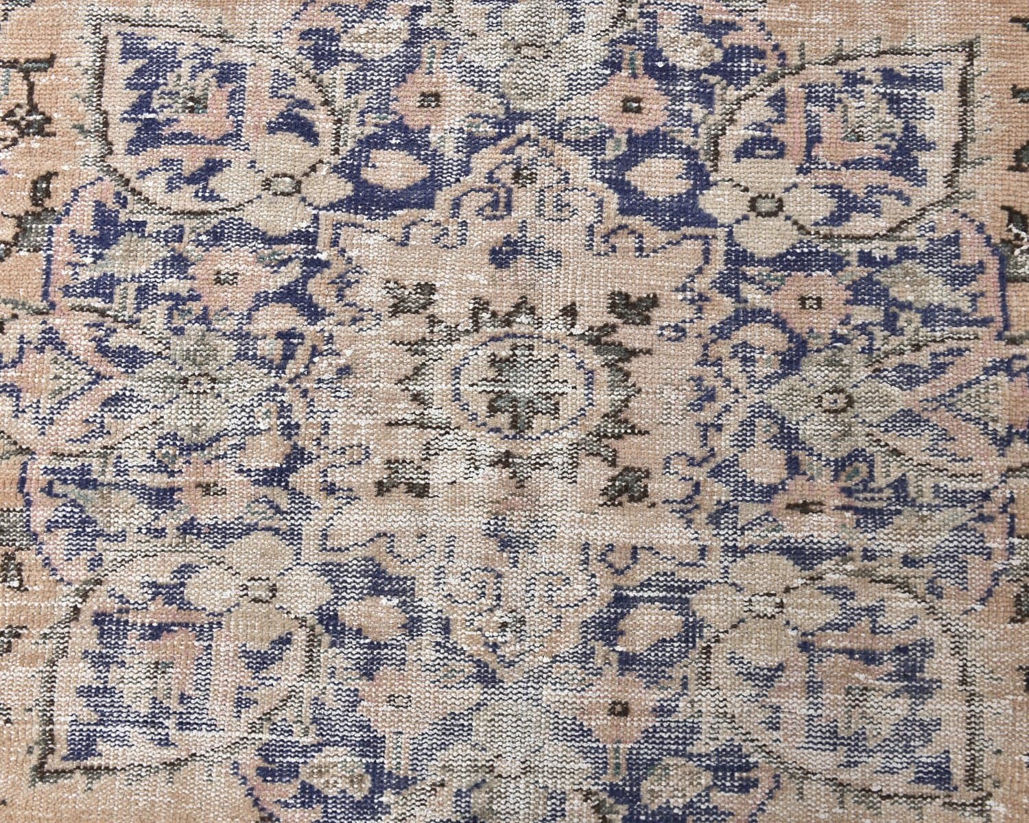 Rug 238x354 cm, brown, wool, Turkey, 1960s - 219074