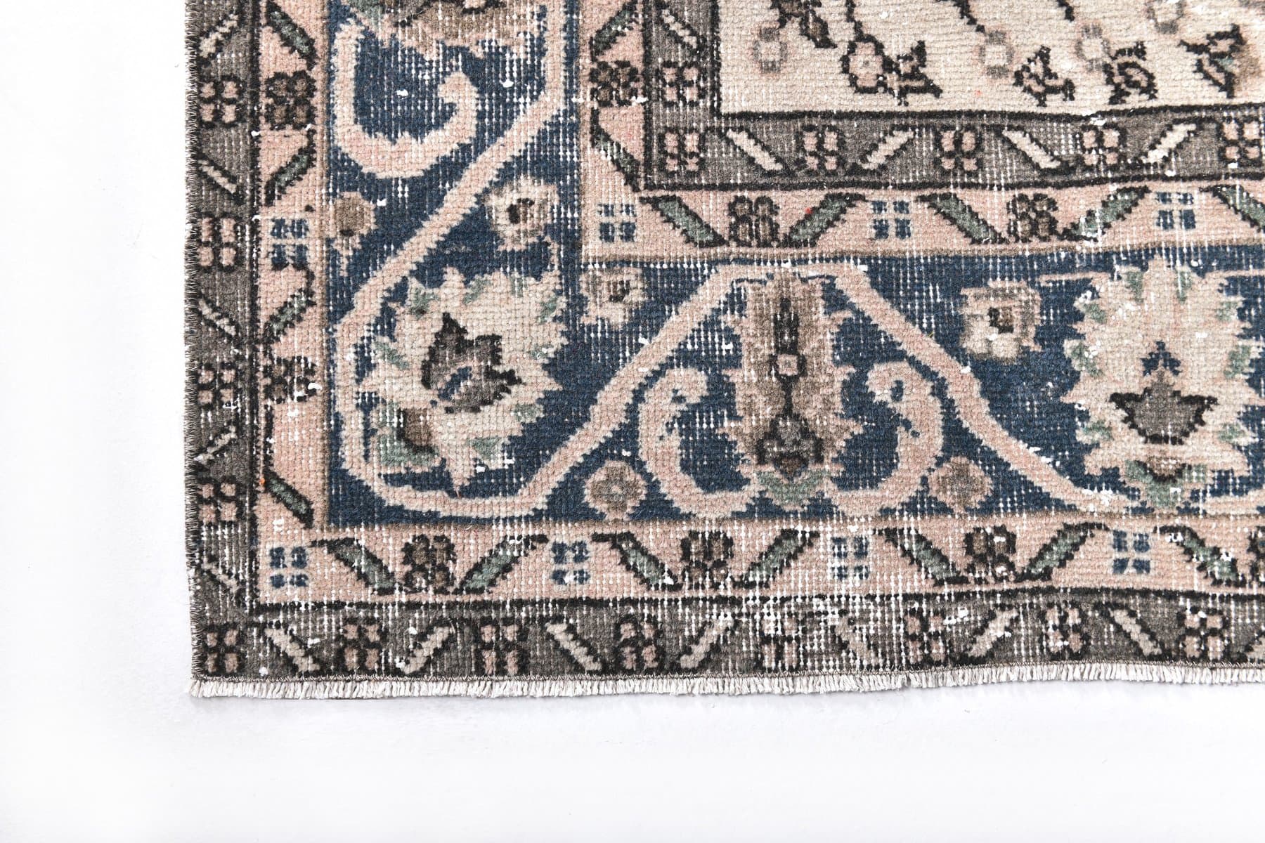 Rug 211x311 cm, beige, wool, Turkey, 1960s. - 219025