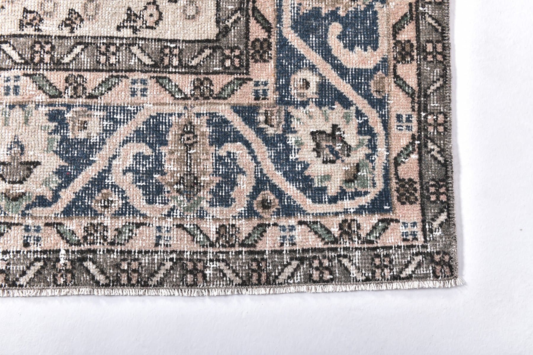 Rug 211x311 cm, beige, wool, Turkey, 1960s. - 219026