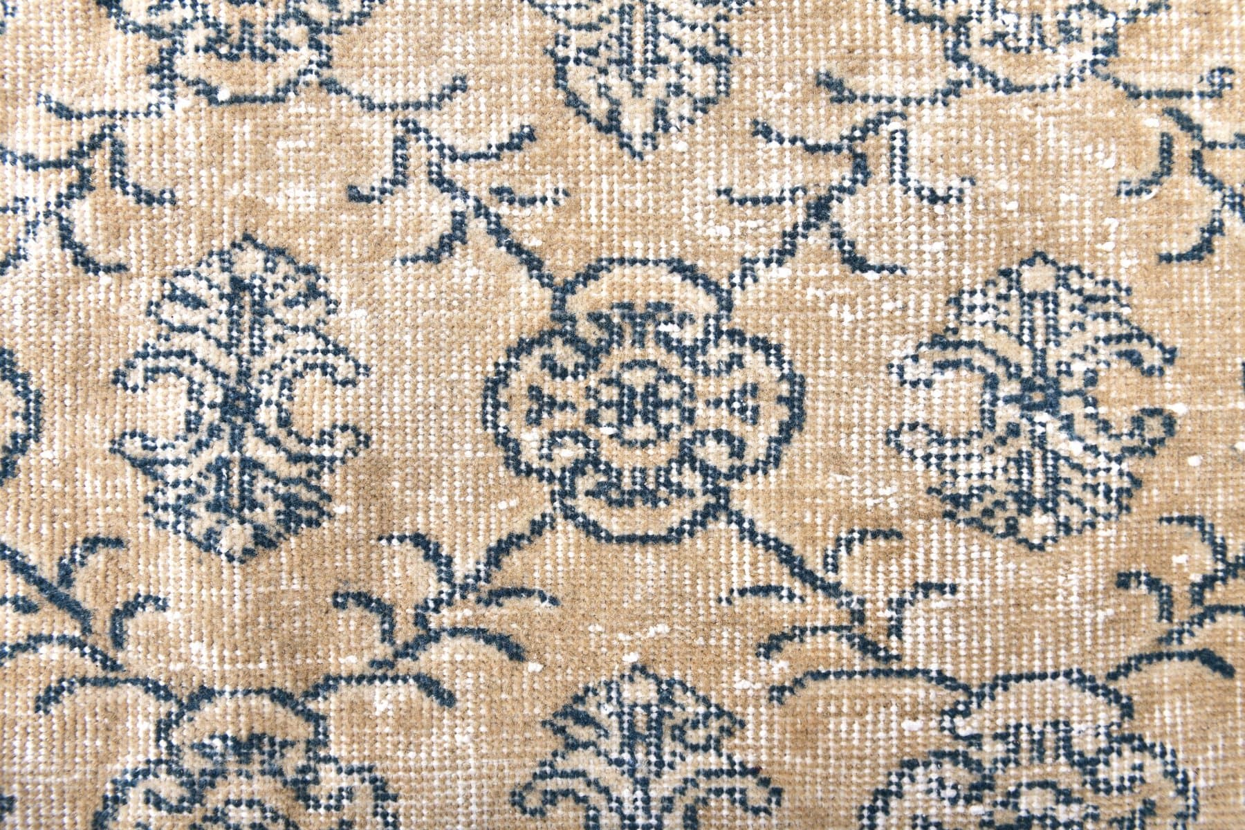 Rug 296x215 cm, beige, wool, Turkey, 1960s. - 219011