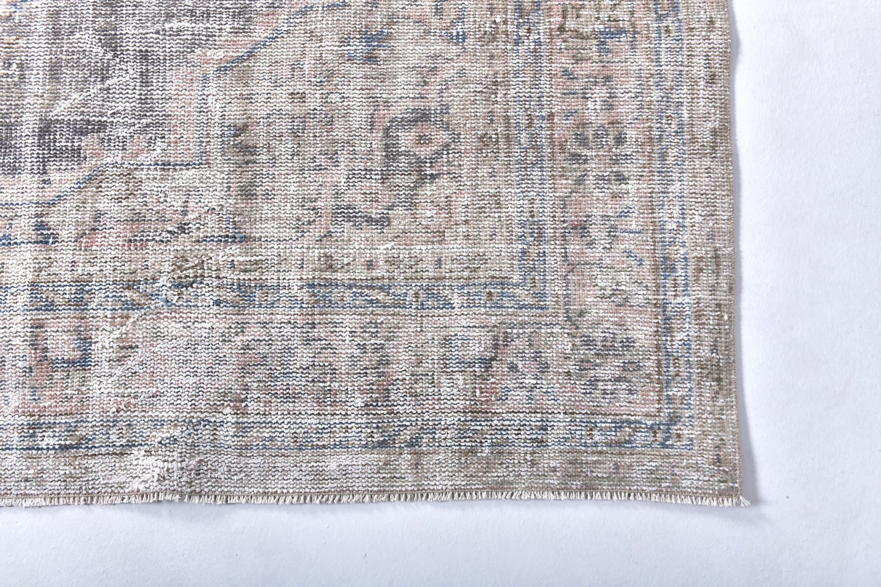 Dywan 300x224 cm, szary, wełna, Turcja, lata 60. - 219005