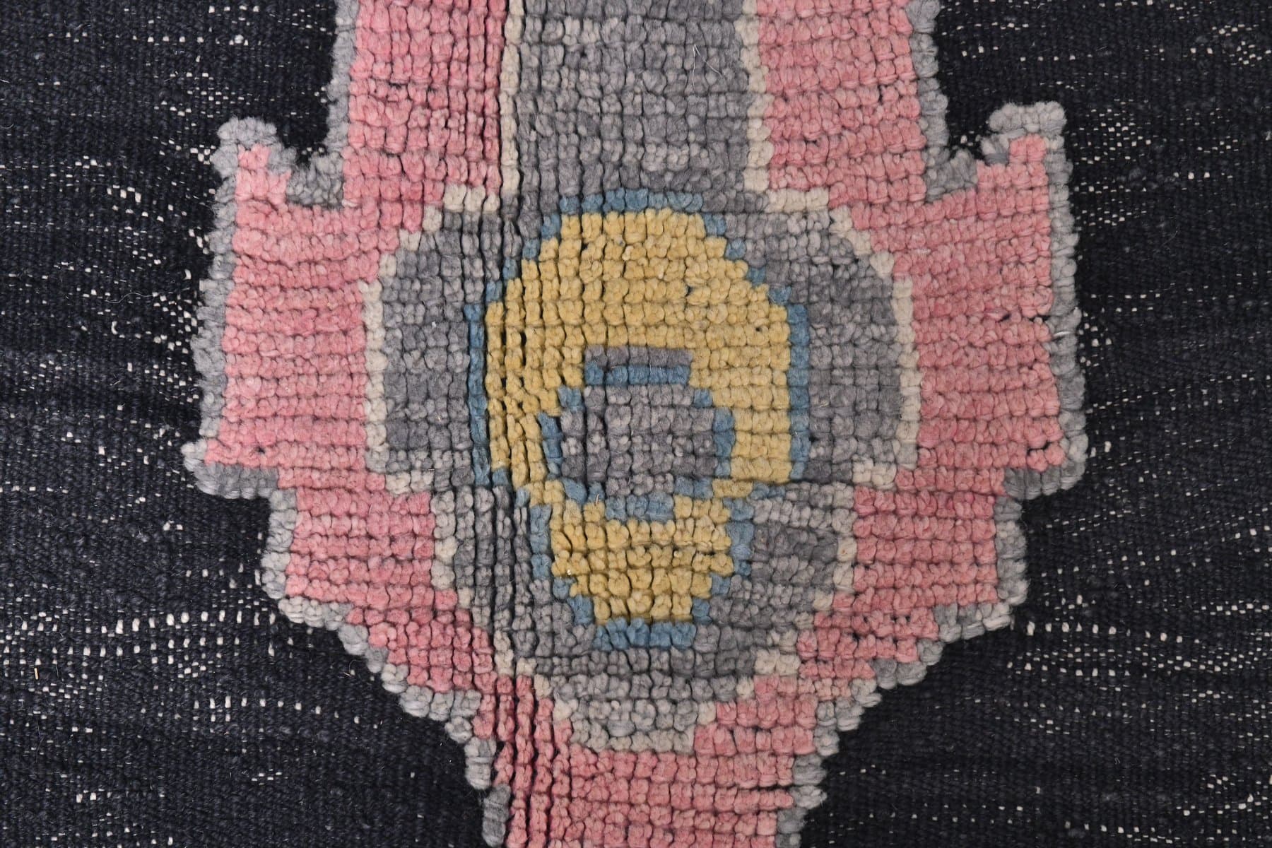 Dywan 425x330 cm, granatowy, wełna, Turcja, lata 70. - 218882