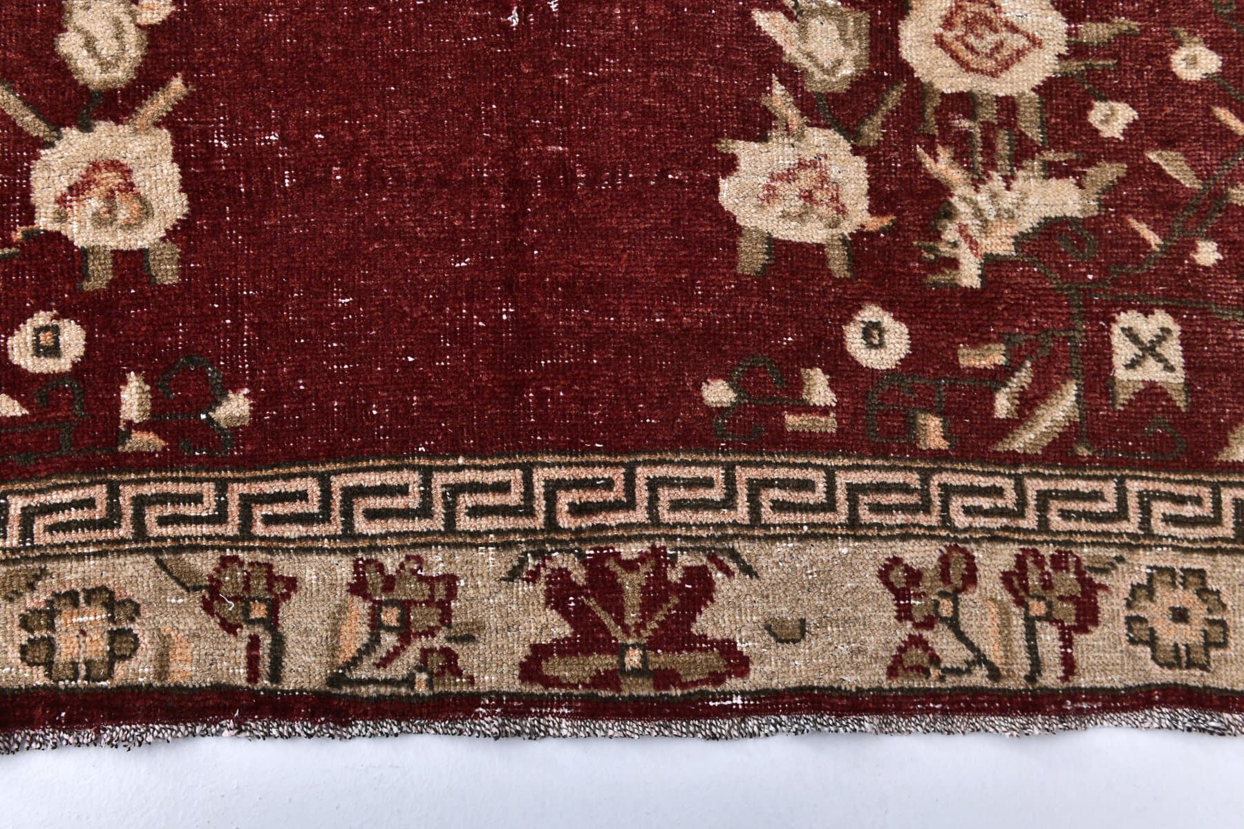 Dywan 196x306 cm, czerwony, wełna, Turcja, lata 70. - 218808