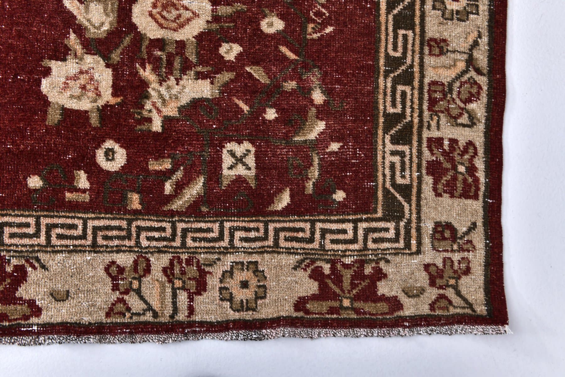 Dywan 196x306 cm, czerwony, wełna, Turcja, lata 70. - 218809