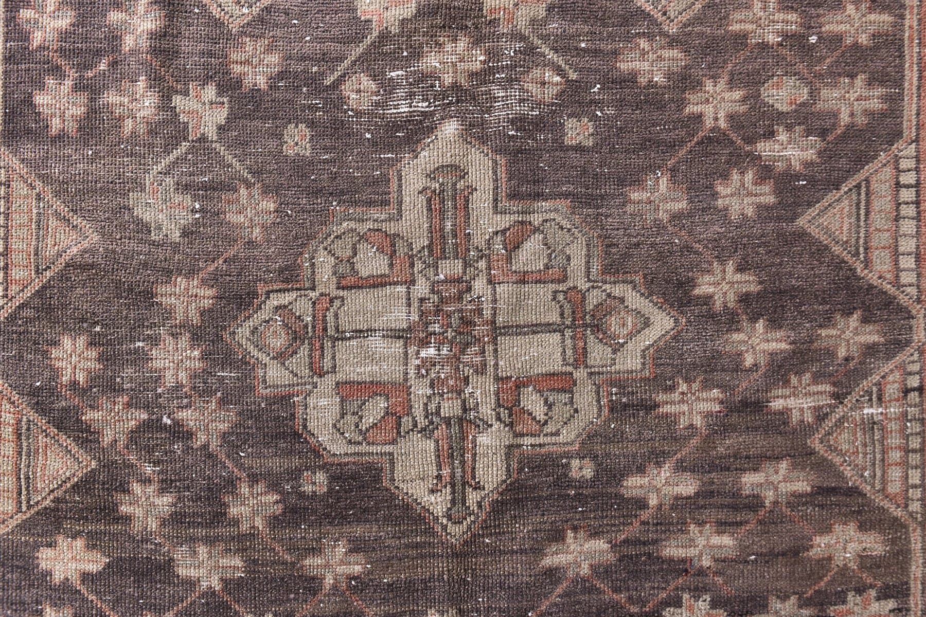 Dywan 301x150 cm, różowy, wełna, Turcja, lata 70. - 218792