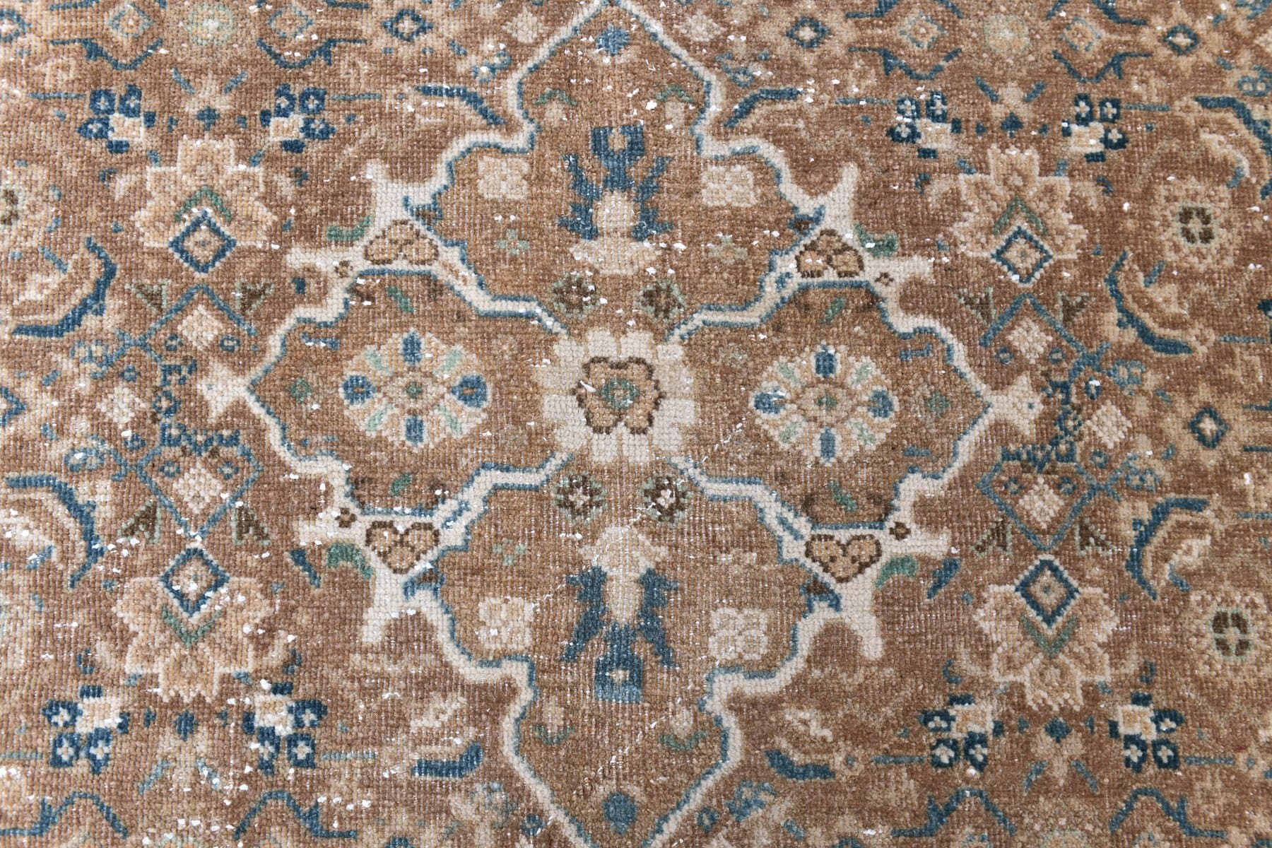 Rug 387x293 cm, beige, wool, Turkey, 1960s. - 218737
