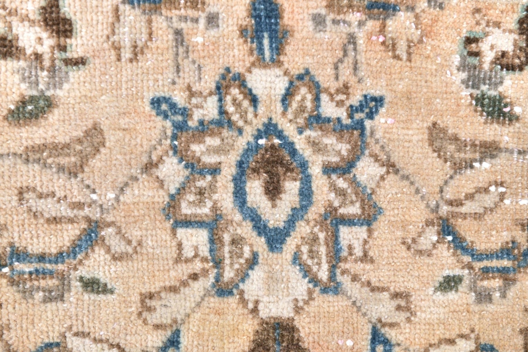 Dywan 391x298 cm, beżowy, wełna, lata 60. - 219665