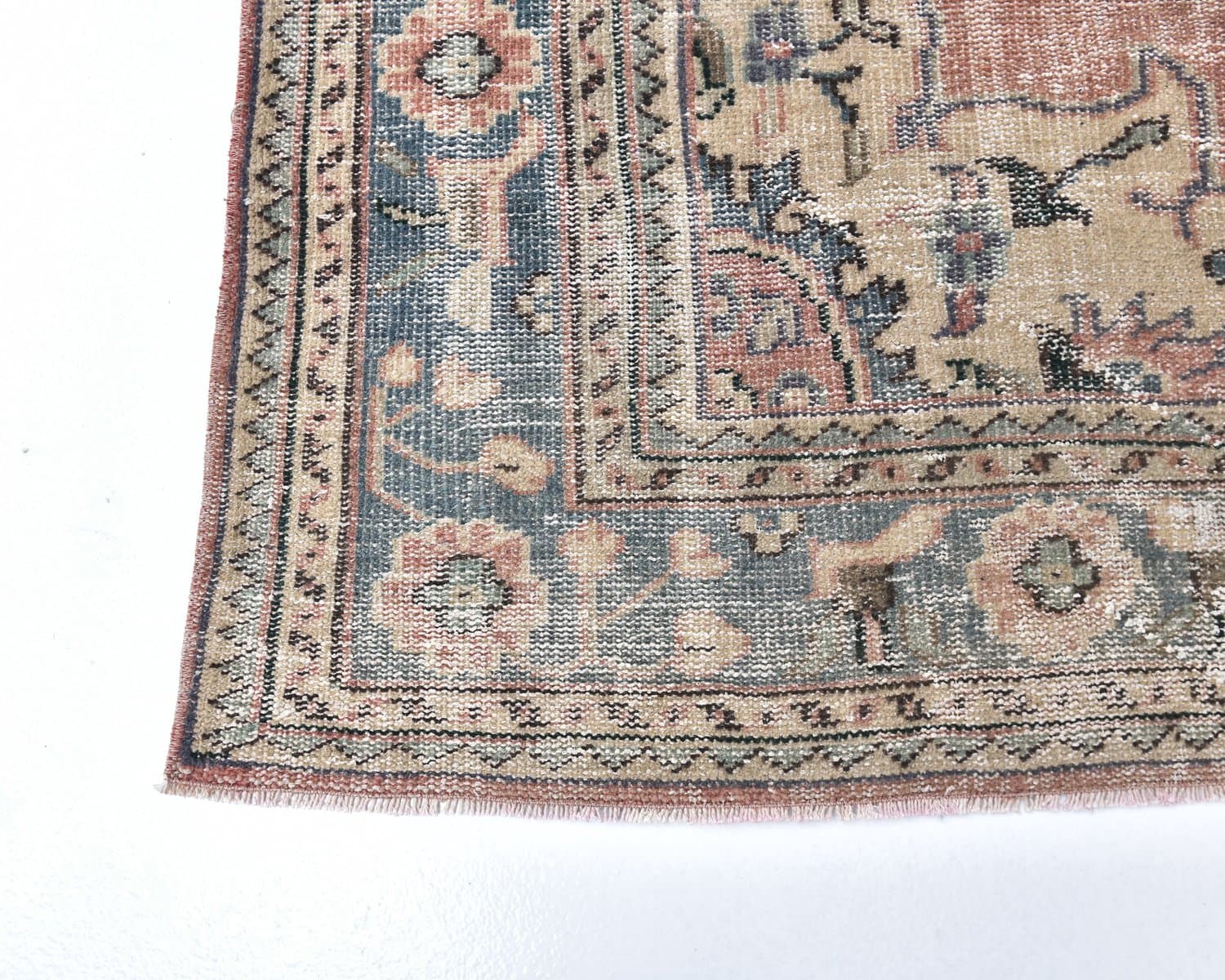 Dywan 333x211 cm, czerwony, wełna, Turcja, lata 70. - 218249