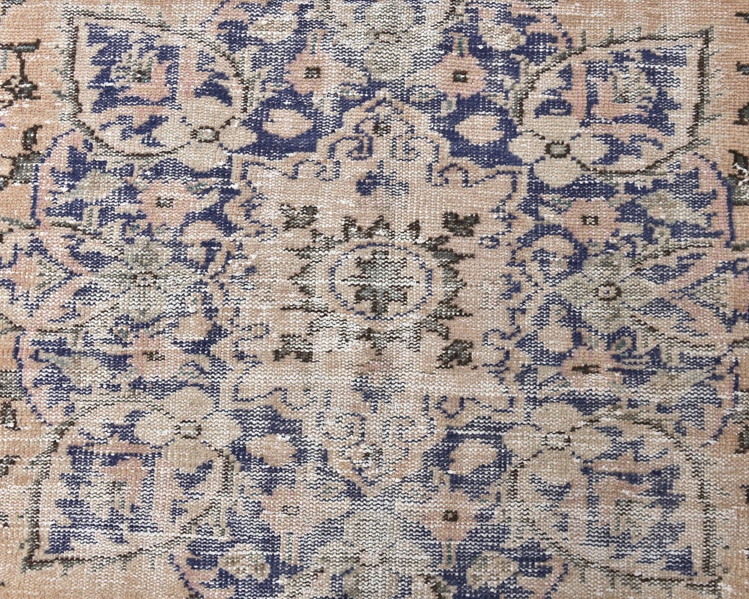 Dywan 238x354 cm, beżowy, wełna, Turcja, lata 70. - 218226