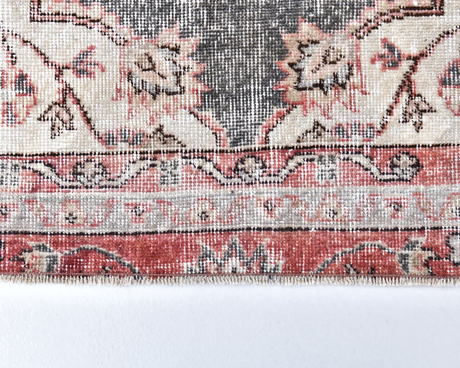 Dywan 173x279 cm, czerwony, wełna, Turcja, lata 70. - 218074