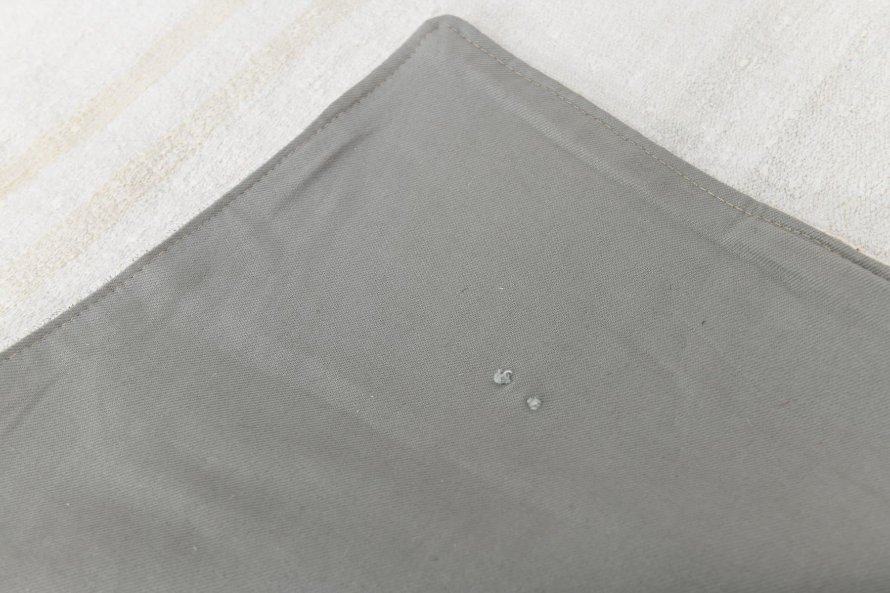 Kilim 395x312 cm, biały, konopie, lata 80. - 217837