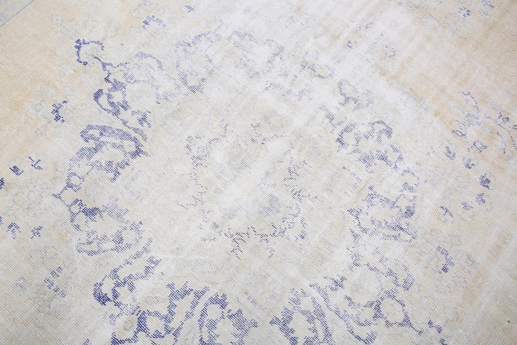 Dywan 388x263 cm, beżowy, wełna, Turcja, lata 70. - 217795