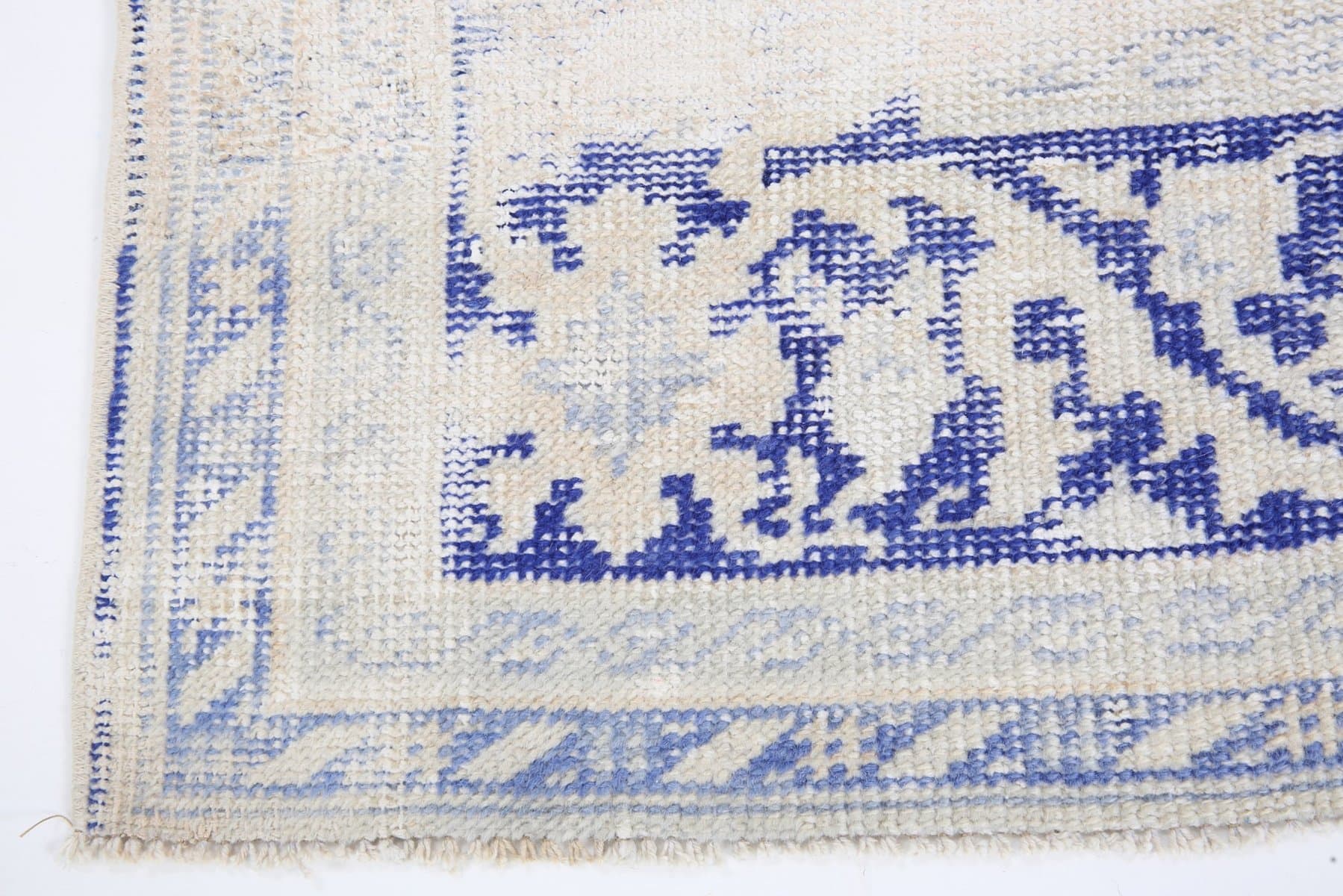 Dywan 388x263 cm, beżowy, wełna, Turcja, lata 70. - 217797