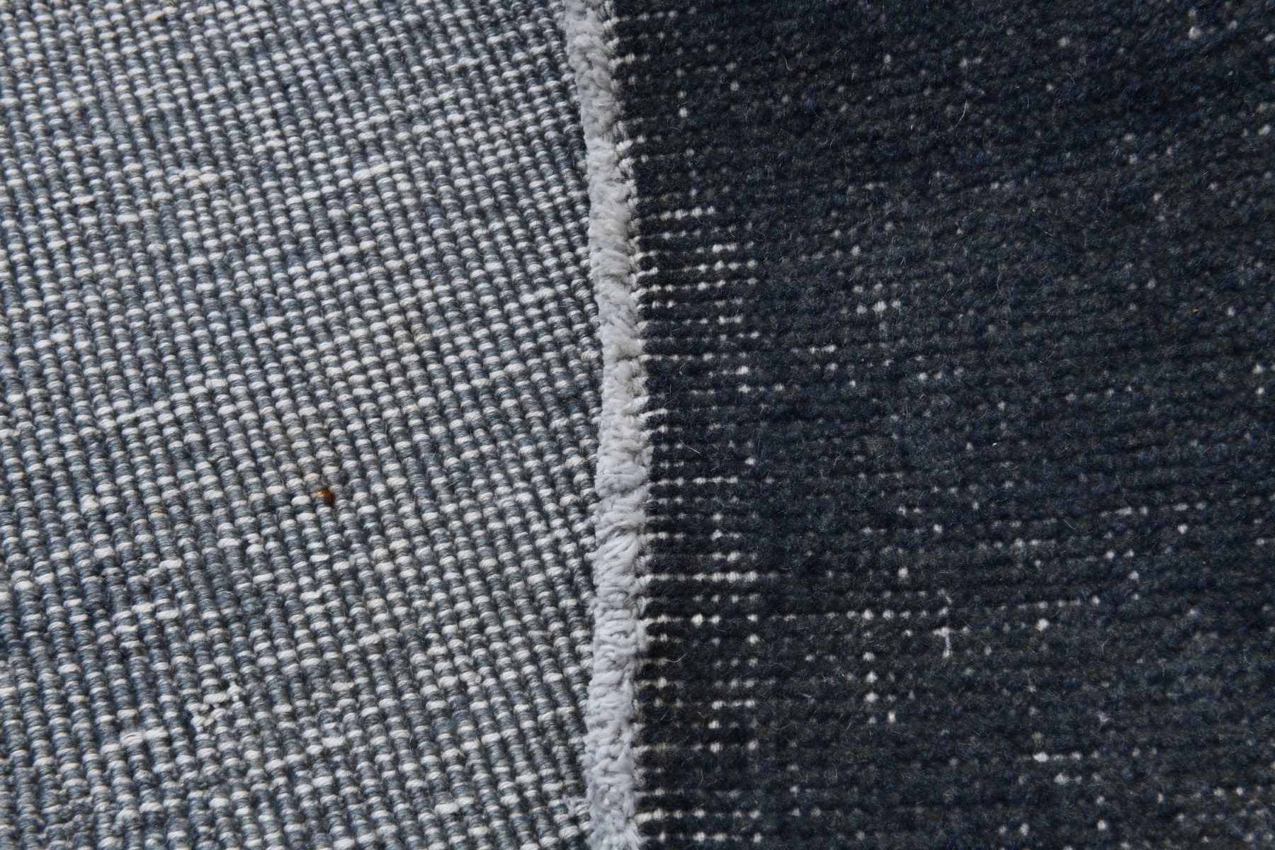 Dywan 344x233 cm, granatowy, wełna, lata 60. - 217662