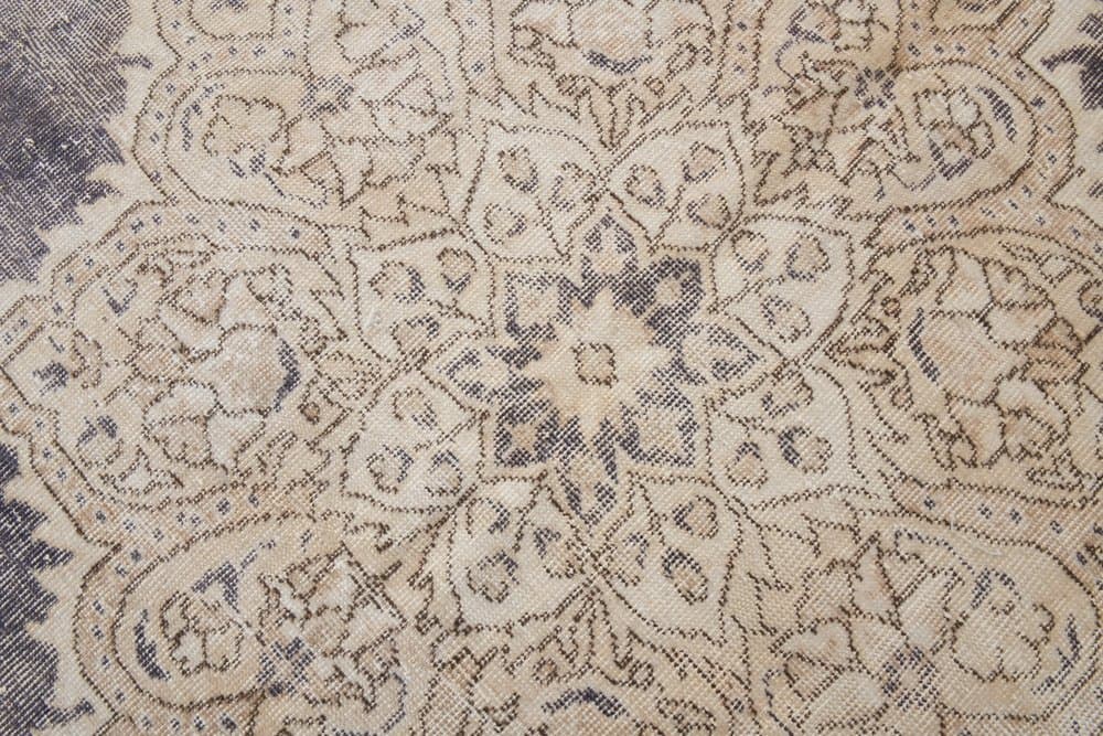 Dywan 331x227 cm, szary, wełna, lata 70. - 217438