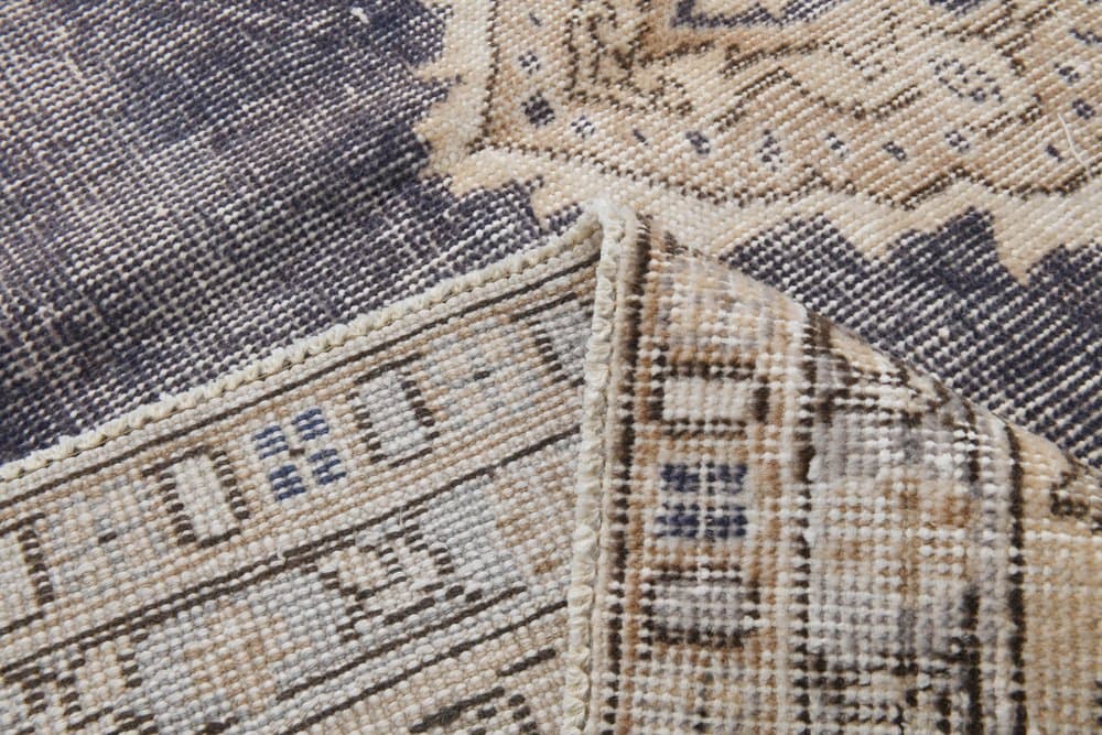 Dywan 331x227 cm, szary, wełna, lata 70. - 217443