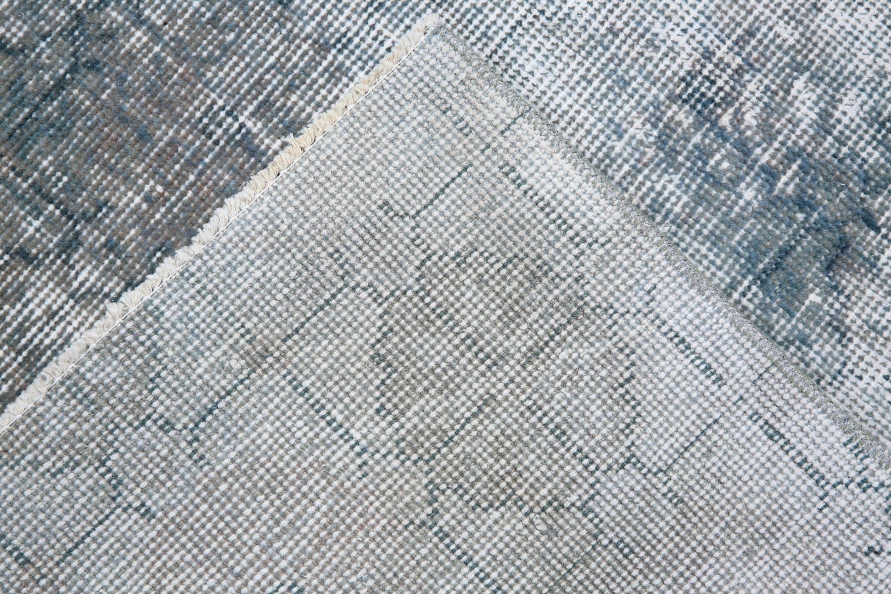 Dywan 179x106 cm, szary, wełna, Turcja, lata 60. - 217199