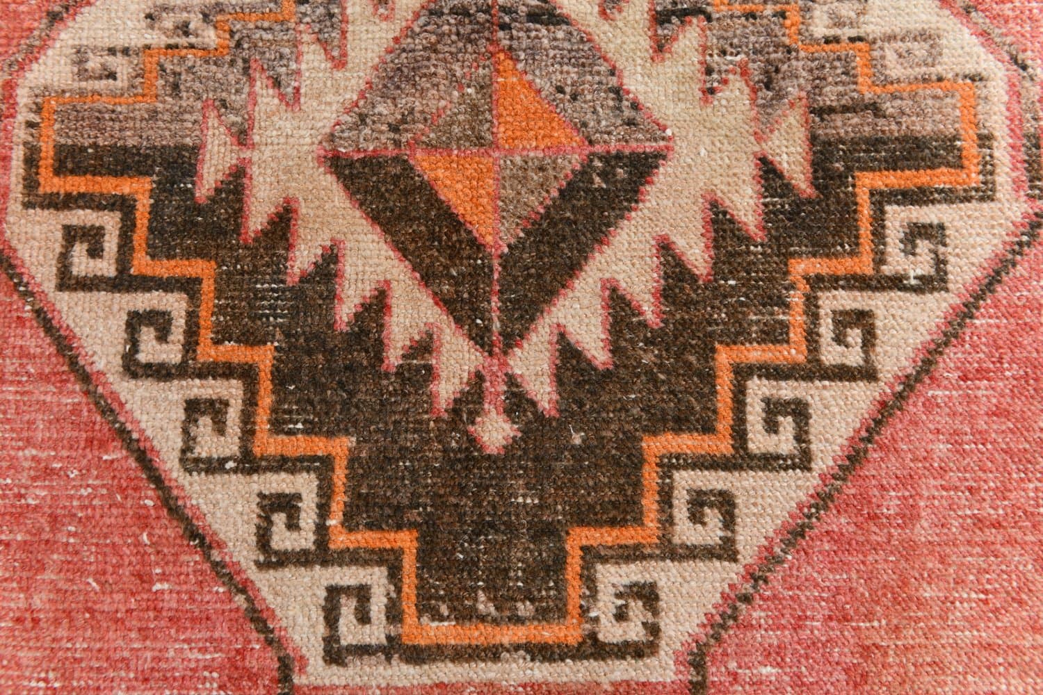 Runner 75x357 cm, red, wool, 1970s - 217083