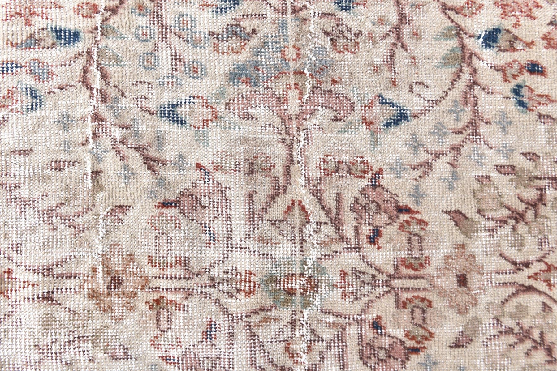 Dywan 301x210 cm, beżowy, wełna, Turcja, lata 70. - 216984