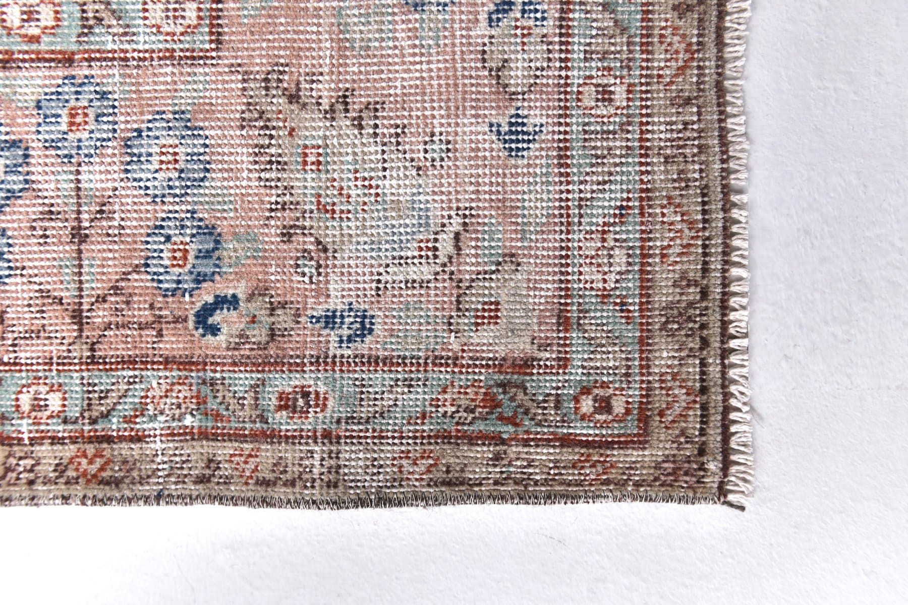 Dywan 301x210 cm, beżowy, wełna, Turcja, lata 70. - 216987