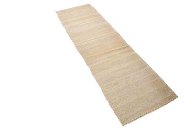 Runner 198x58 cm, beige, hemp, 1970s - DIMENSION