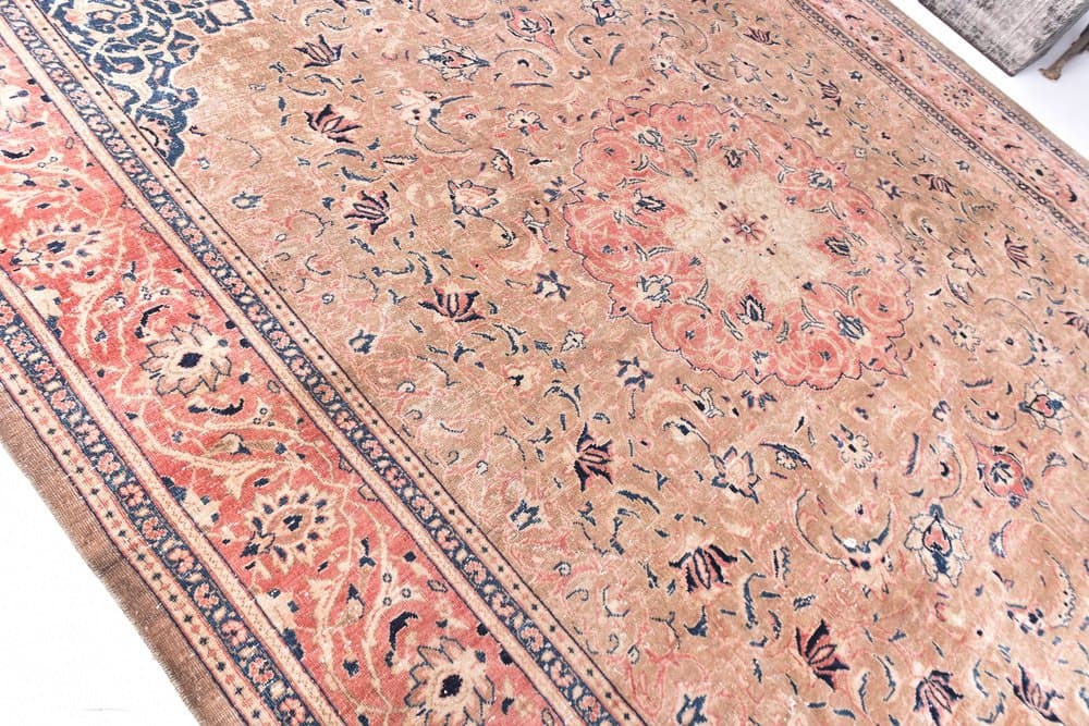 Dywan 397x300 cm, brązowy, wełna, Turcja, lata 60. - 216926