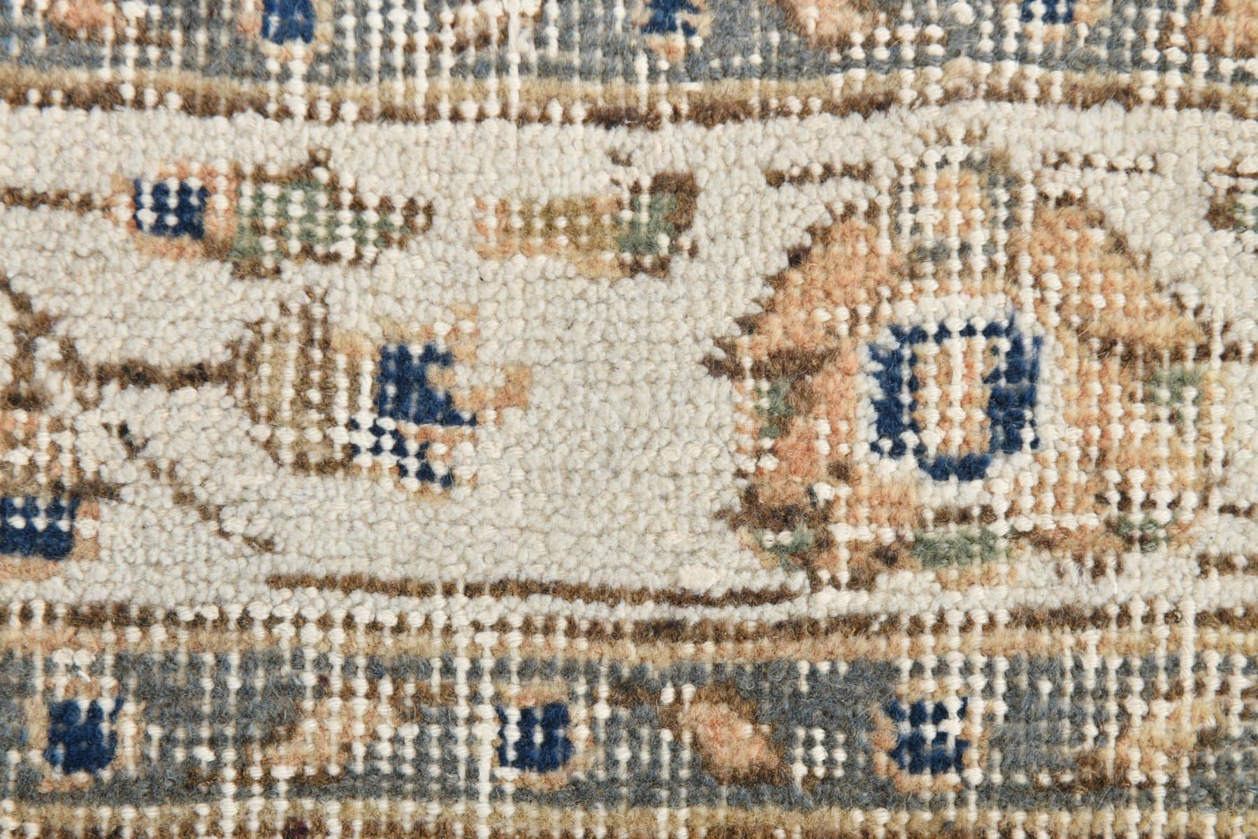 Rug 231x157 cm, beige, wool, Turkey, 1970s - 216903