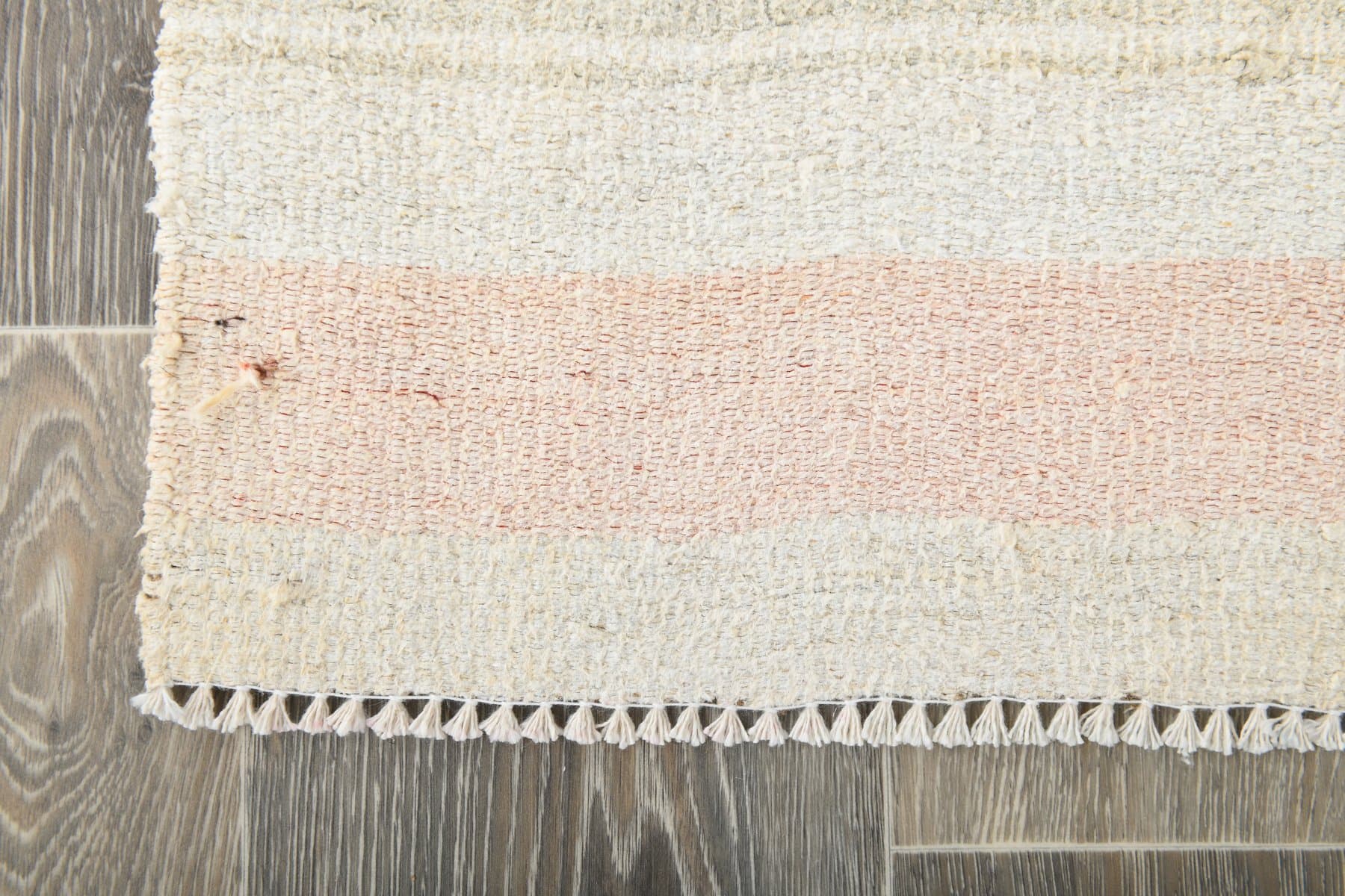 Rug 228x353 cm, beige, hemp, 1970s - 216717