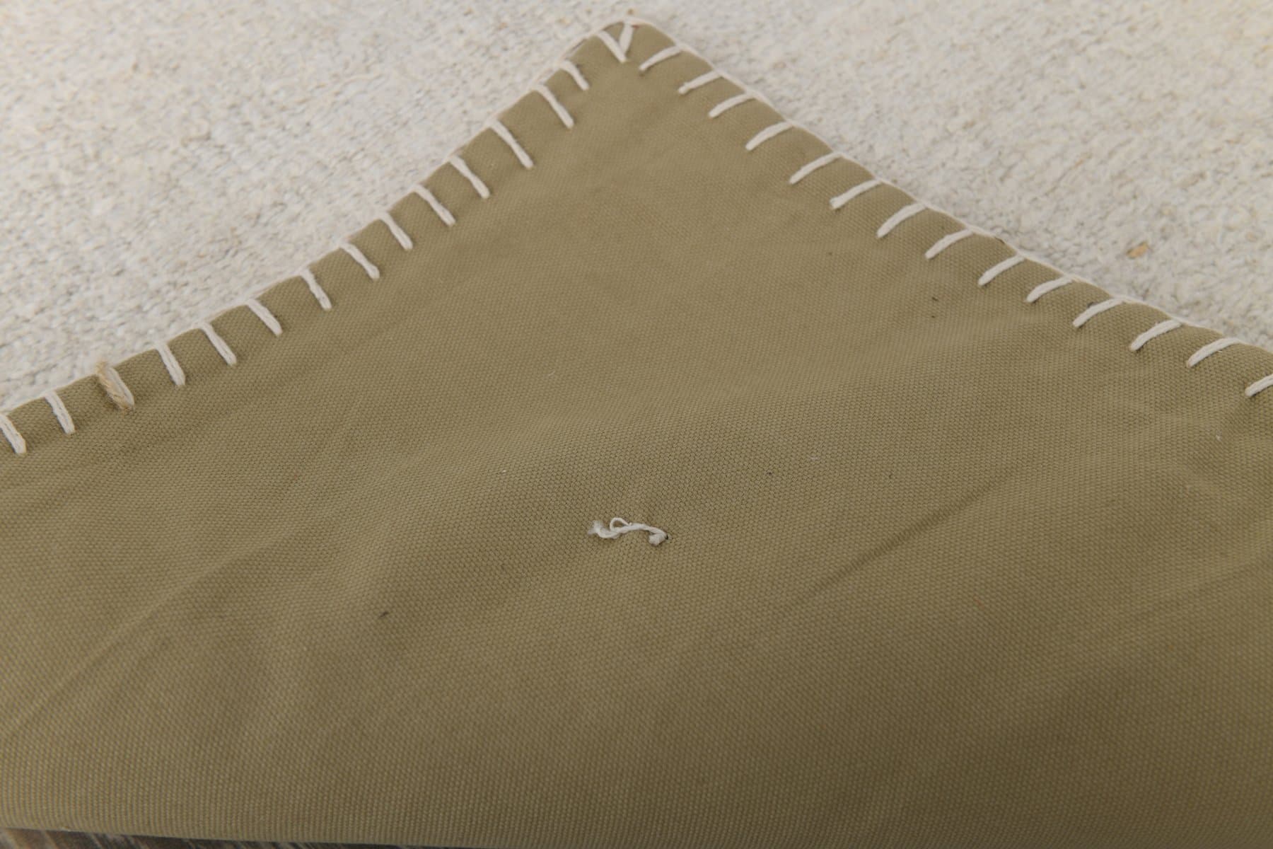 Kilim 222x307 cm, beige, hemp, 1970s - 215871