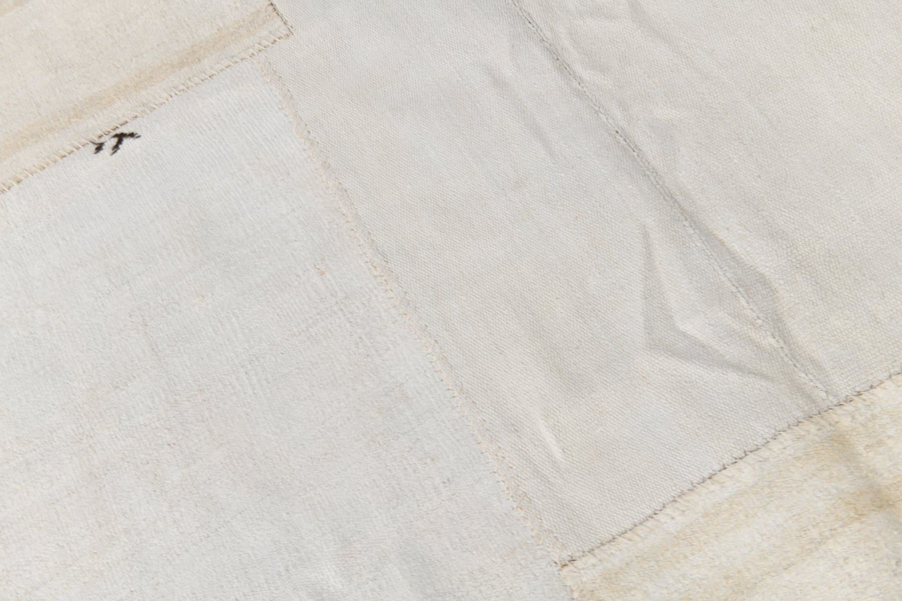 Kilim 222x307 cm, beige, hemp, 1970s - 215877