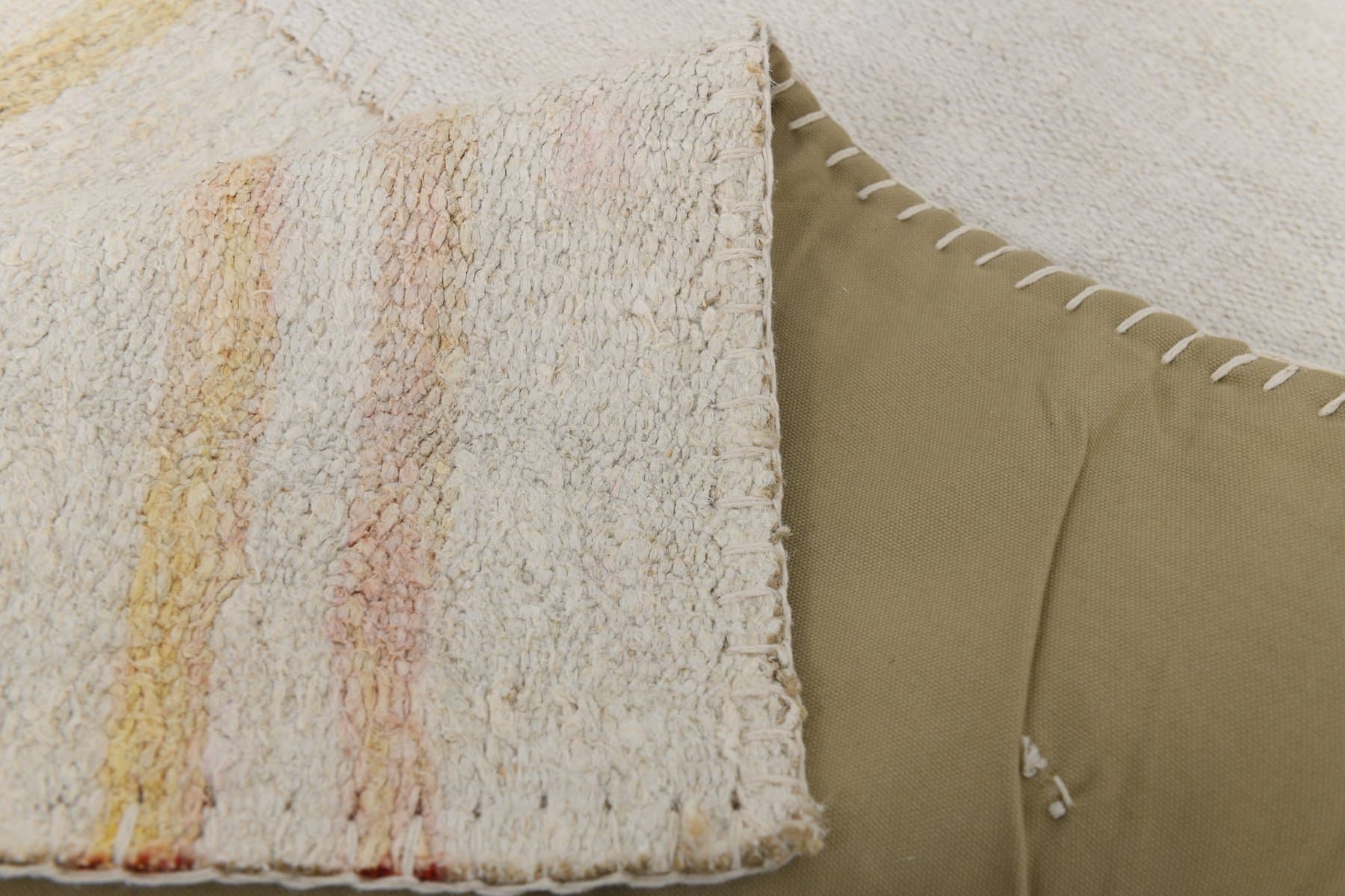 Kilim 222x307 cm, beige, hemp, 1970s - 215880