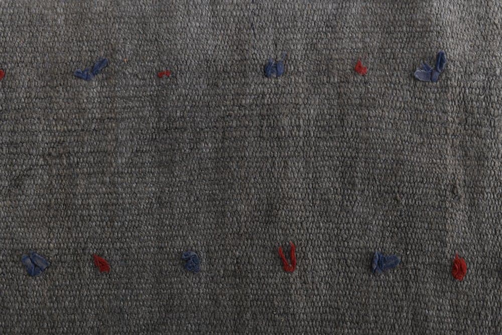 Rug 158x287 cm, grey, hemp, 1970s - 215864
