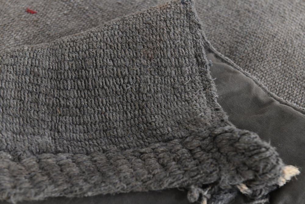 Rug 158x287 cm, grey, hemp, 1970s - 215859