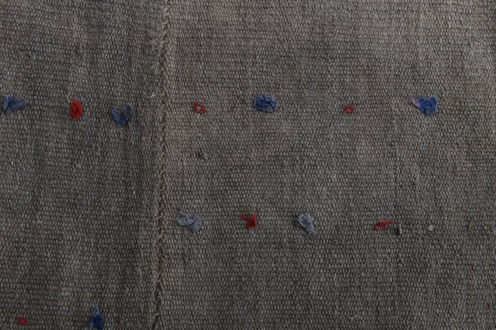 Rug 158x287 cm, grey, hemp, 1970s - 215865