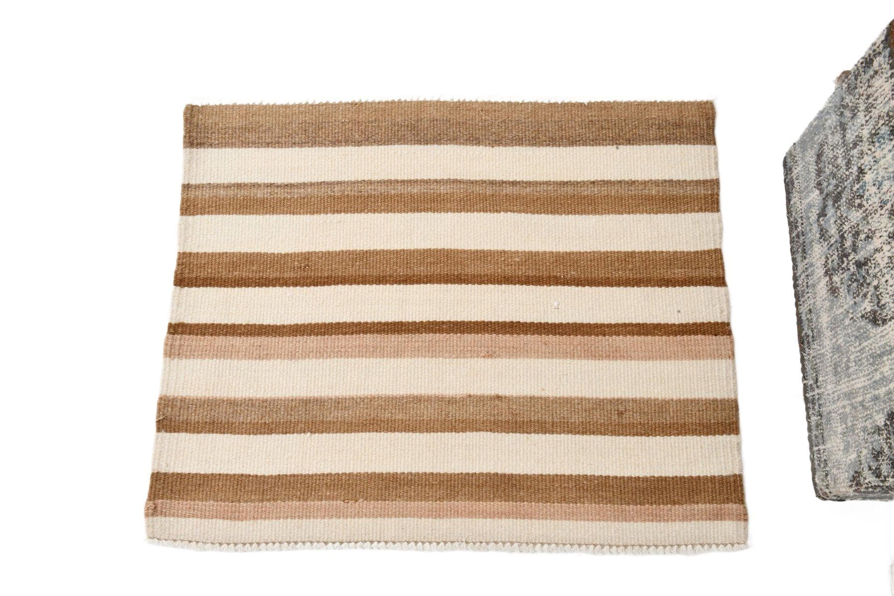 Kilim 60x73 cm, beige, wool, 1970s - 216687