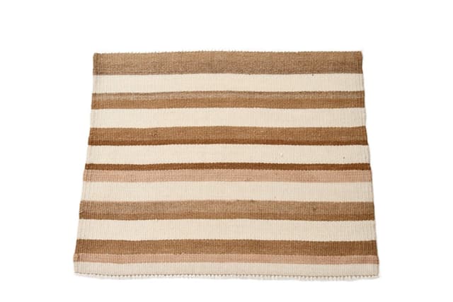 Kilim 60x73 cm, beige, wool, 1970s - DIMENSION