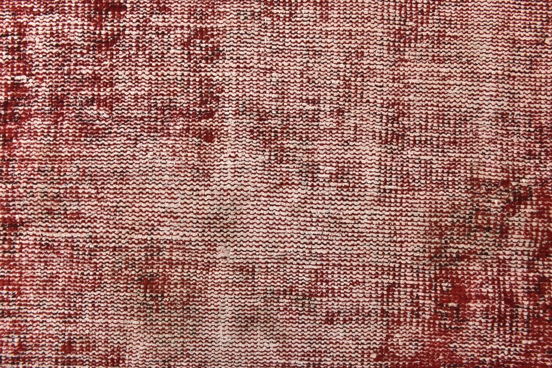 Chodnik 218x88 cm, czerwony, wełna, lata 60. - 216639