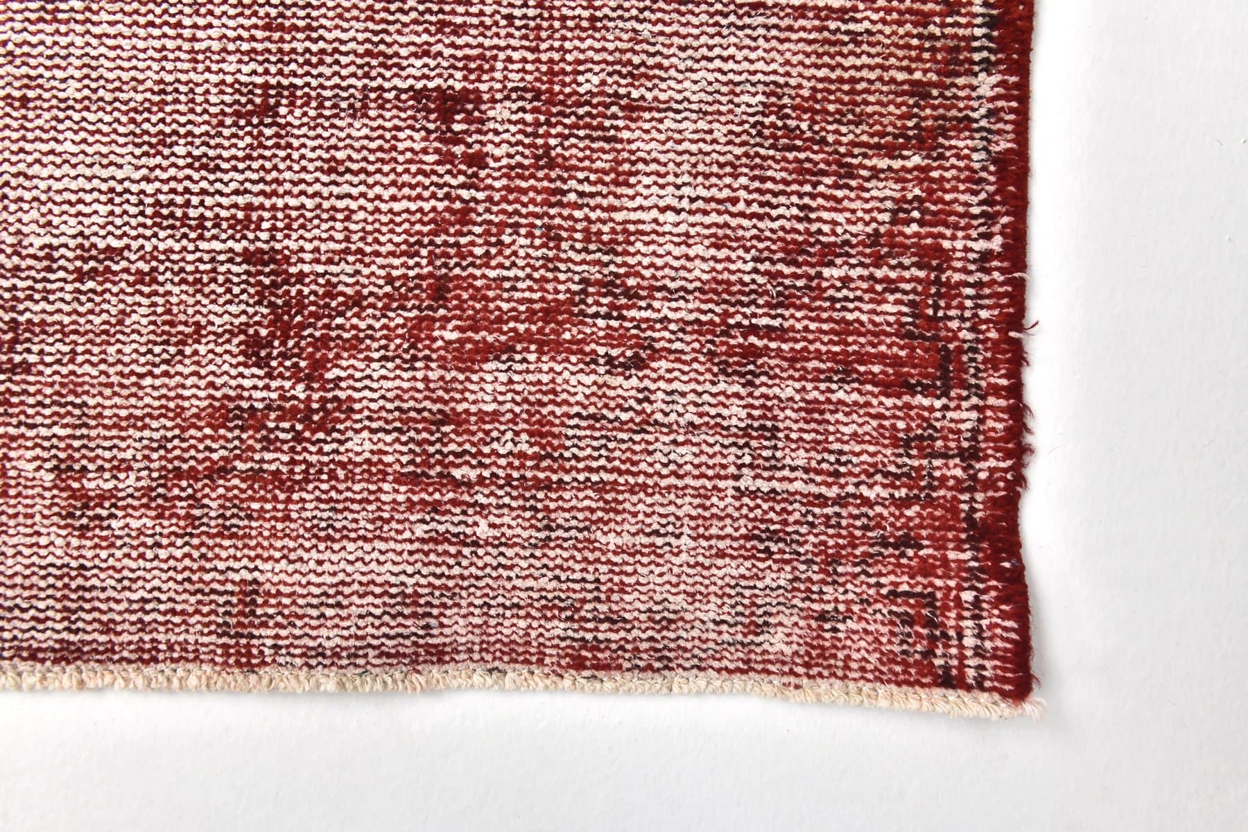 Chodnik 218x88 cm, czerwony, wełna, lata 60. - 216642