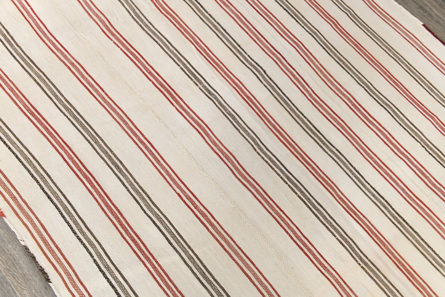 Kilim Rug 161x263 cm, Beige, Hemp, 1970s - 216615