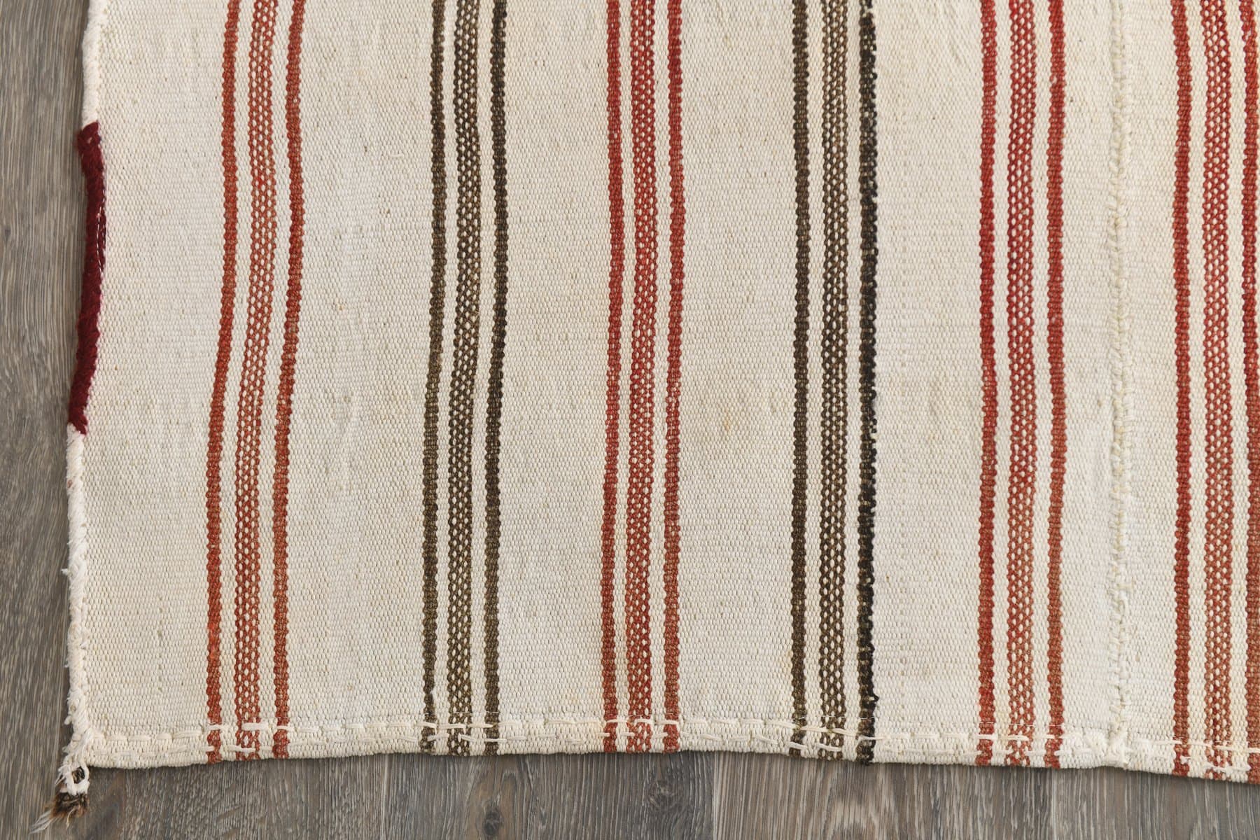 Kilim Rug 161x263 cm, Beige, Hemp, 1970s - 216618
