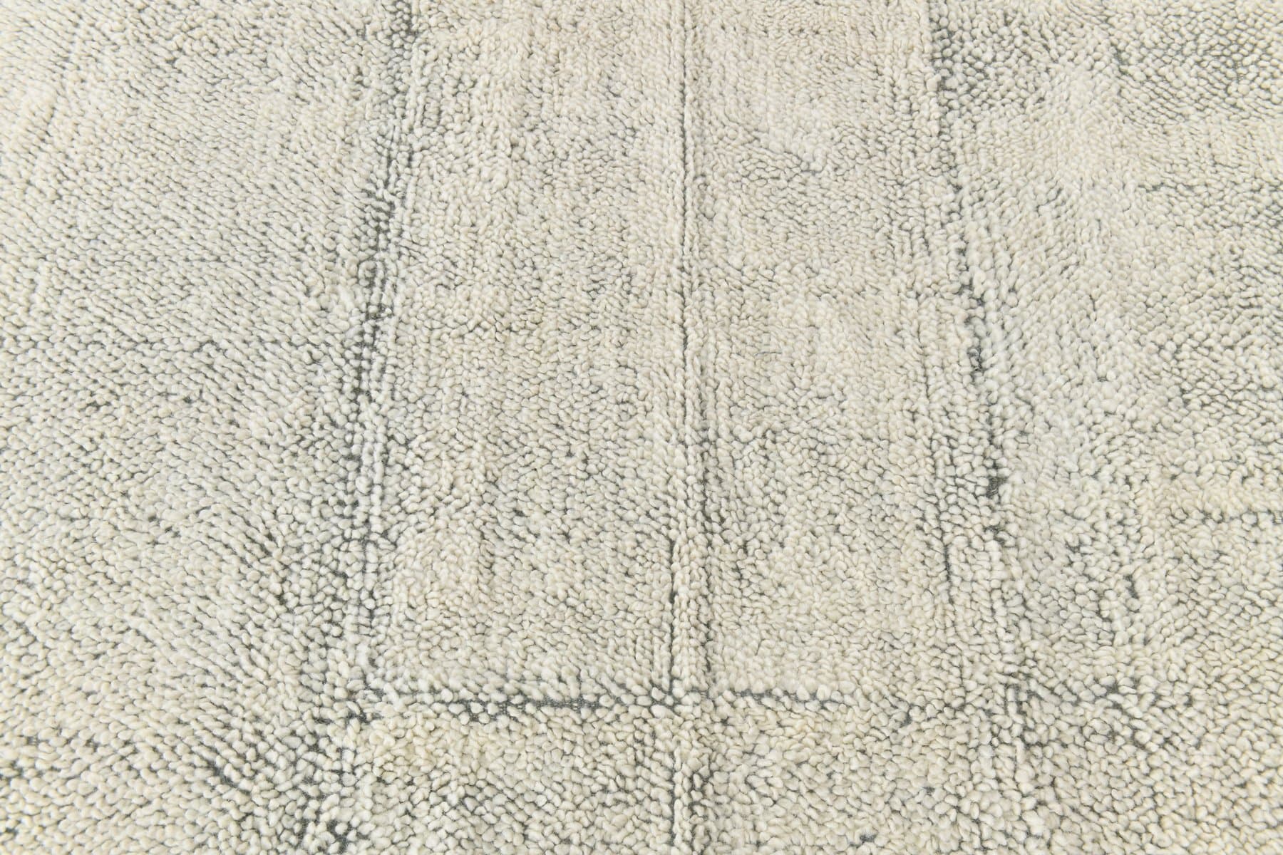 Kilim 198x307 cm, white, wool, 1970s - 216499