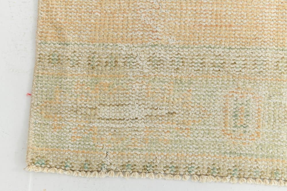 Chodnik 85x326 cm, beżowy, wełna, lata 60. - 216132