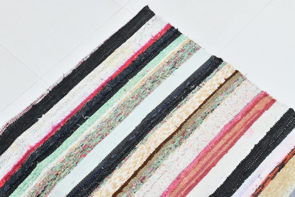 Dywan 377x280 cm, niebieski, czerwony, wełna, lata 70. - 219614