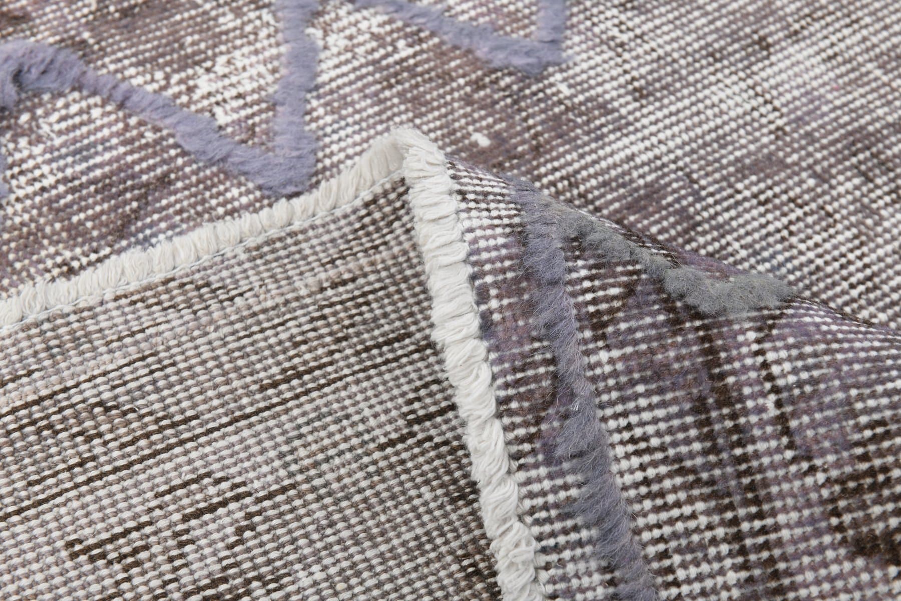 Rug 205x303 cm, grey, wool, 1960s - 219801