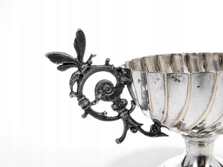 Creamer Art Nouveau, silver, brass, Sweden, 19th c. - 219913