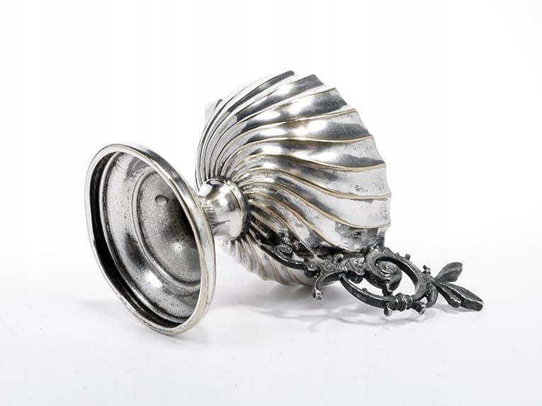 Creamer Art Nouveau, silver, brass, Sweden, 19th c. - 219918