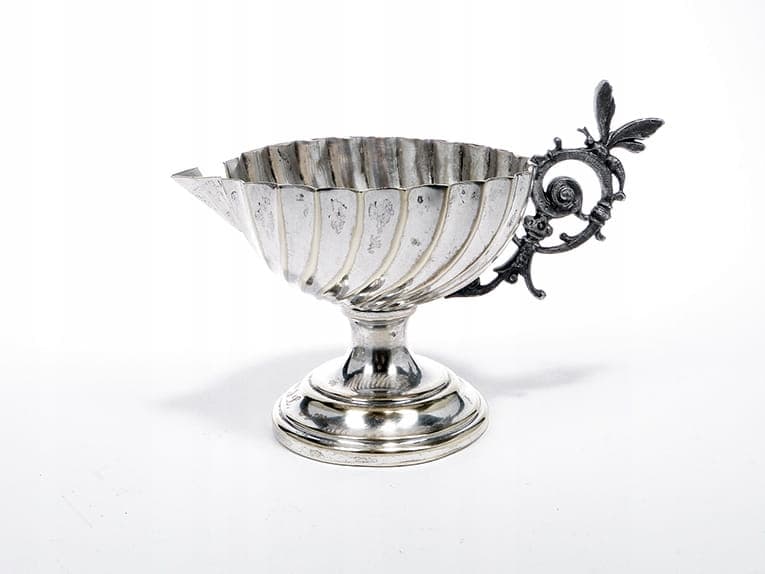 Creamer Art Nouveau, silver, brass, Sweden, 19th c. - 219914