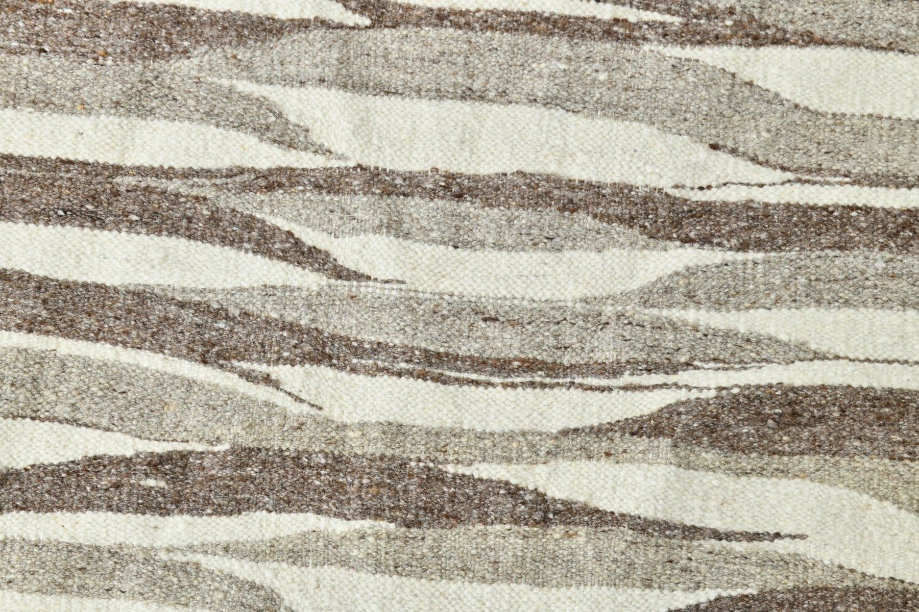 Kilim Runner 84x357 cm, Beige, Wool, 1970s - 220135