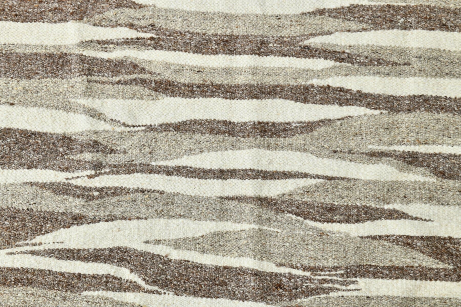 Kilim Runner 84x357 cm, Beige, Wool, 1970s - 220134